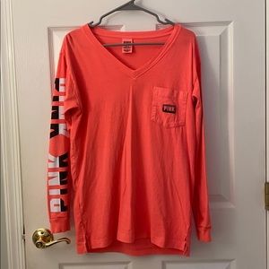 PINK neon long sleeve